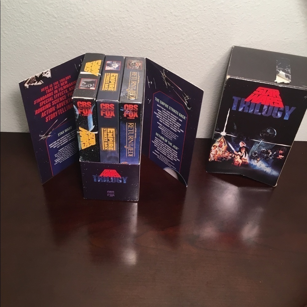 Star WARS 1997 TRILOGY FOX 20th CENTURY VHS‎ VIDEO